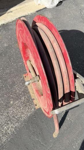 Heavy-Duty Hose Reel Cart