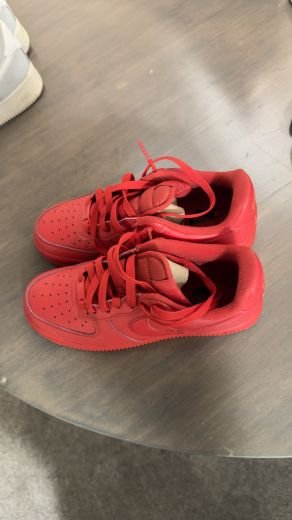 Bright Red Sneakers Nike