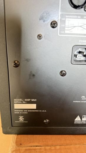 JBL 308P MkII Studio Monitor